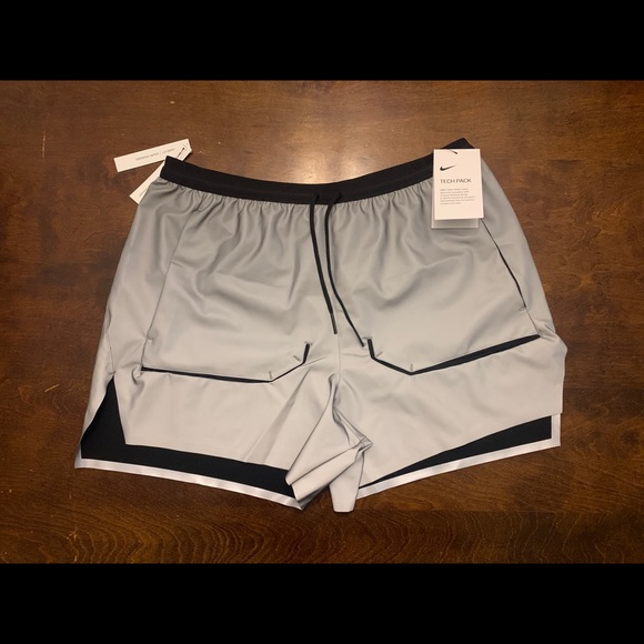 nike tech pack reflective shorts